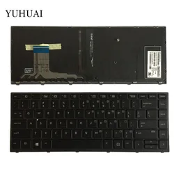 Teclado para portátil HP ZBook Studio G3, con retroiluminación y Marco, NSK-CY1BC, inglés, nuevo, EE. UU., PK131C41A00