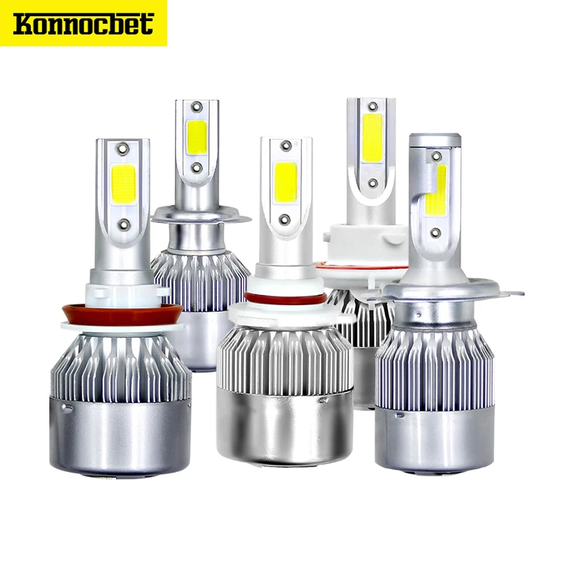 Автомобильные лампочки светодиодные H4 H7 9003 HB2 H11 LED H1 H3 H8 H9 880 9005 9006 H13 9004 9007
