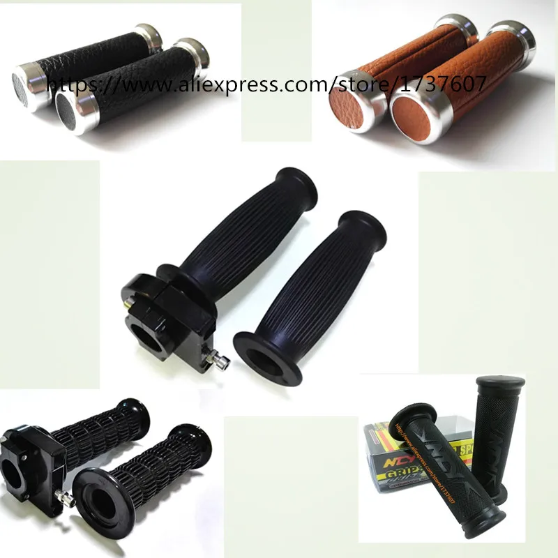 1 pair Vintage 7/8'' motorcycle grips Motorcycle Motocross 7/8