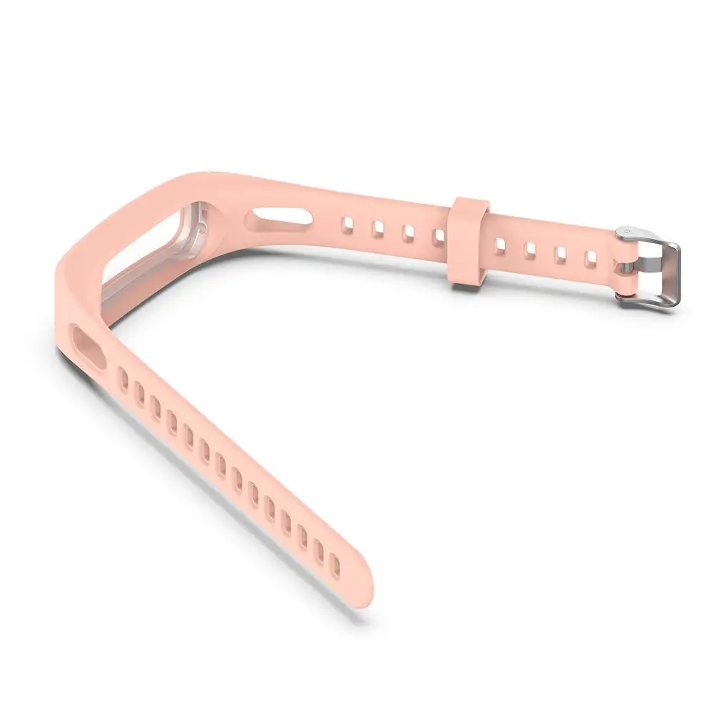 Новое поступление, сменный силиконовый ремешок для часов huawei Band 3e, huawei Honor Band 4, версия для бега, Смарт-часы, браслет - Цвет: Light Pink