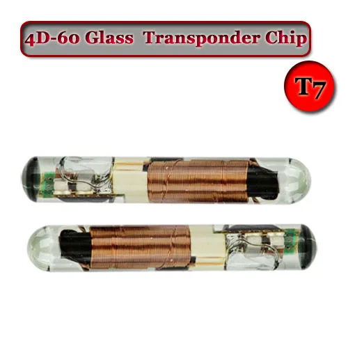 ID 4D-60(T7) Glass Transponder Chip For Ford