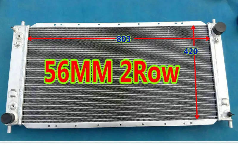 Aluminum Radiator For 1997-1998 Ford F-150 F-250 Ford Expedition 4.2L 4.6L V8