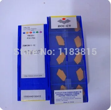 

Free shopping 10PCS/box ZQMX 4N11-1E YBC251 Cemented Carbide Cutter Turning tools Carbide inserts ,For SPB26/32-4