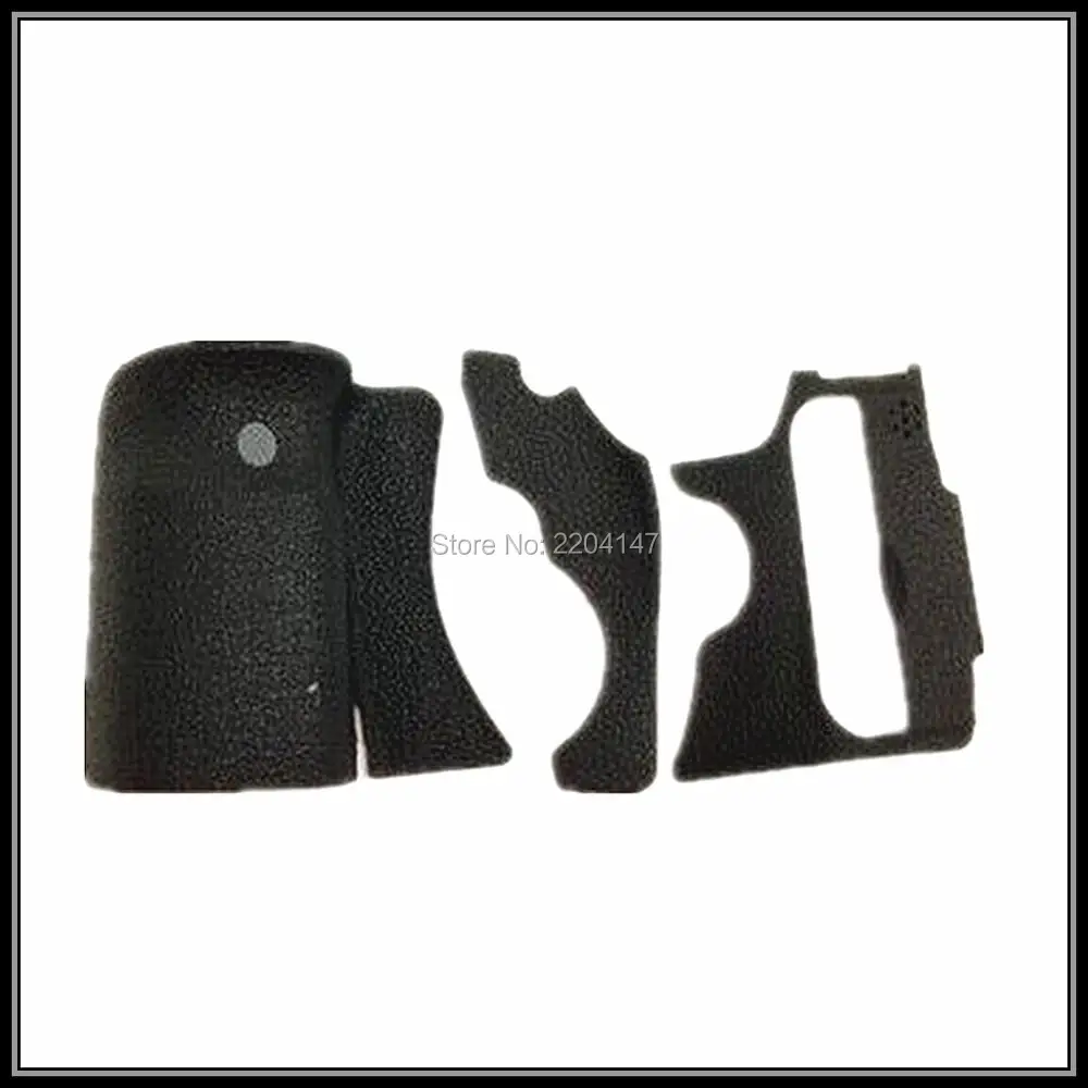 new A Set of 3 Pieces Grip Rubber Cover Unit For Canon 60D DSLR Camera With 3M Glue in Photo