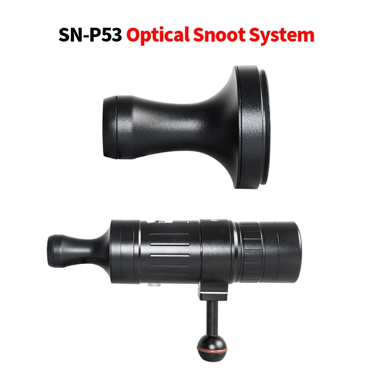 SUPE Scubalamp SN-P53 оптическая система для сужения лучей P53, PV52T, RD95 подводный фото-видео светильник для дайвинга
