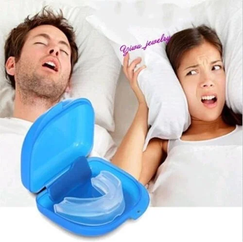 

Silicone Stop Snoring Anti Snore Mouthpiece Apnea Guard Bruxism Tray Sleeping Aid Mouthguard Personal Health Care Sleep Snoring
