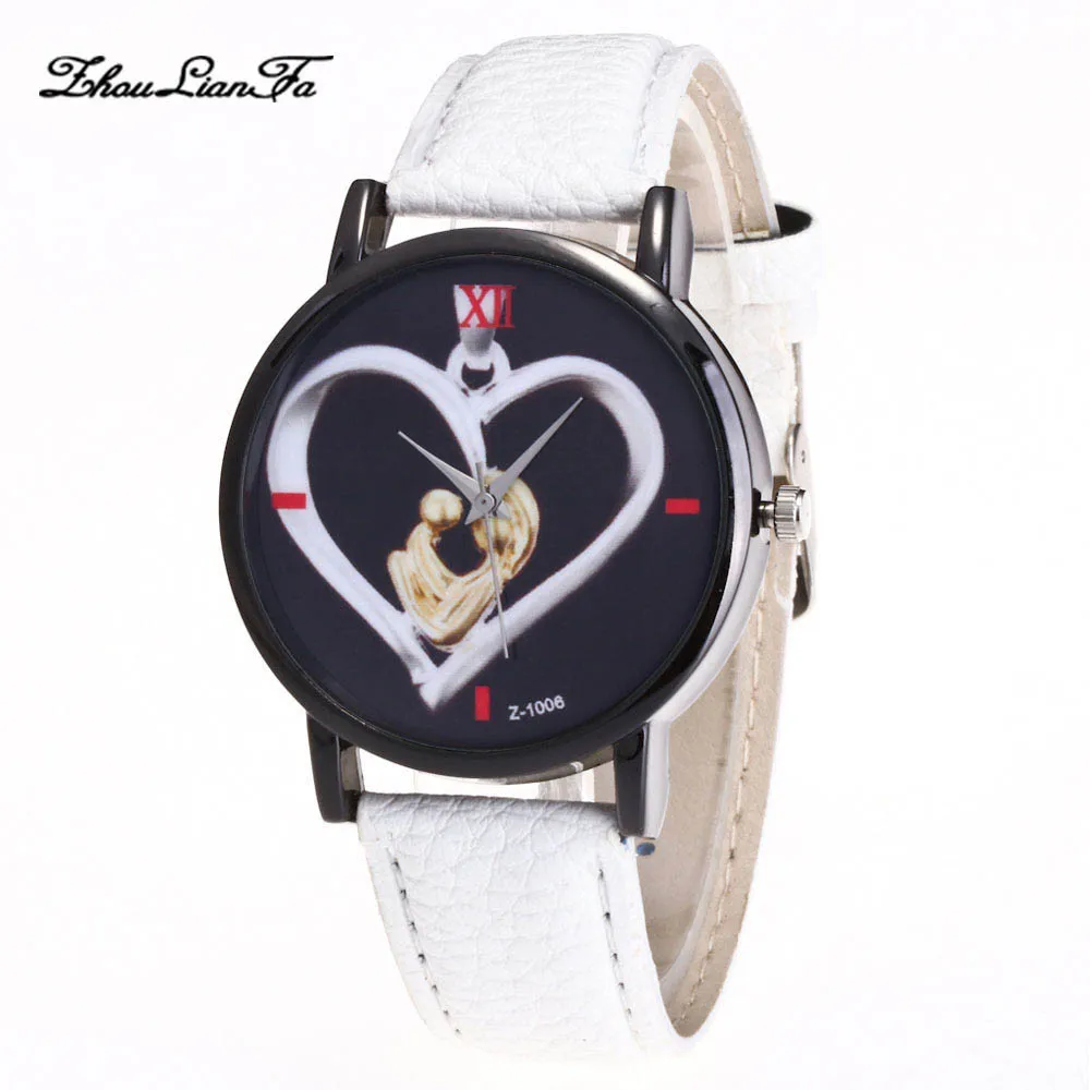 2018 Women Clock Ladies Fashion watch Simple Stylish Heart pattern Women Slim Leather Analog Classic Casual Wrist Watch 2018 Women Clock Ladies Fashion watch Simple Stylish Heart pattern Women Slim Leather Analog Classic Casual Wrist Watch