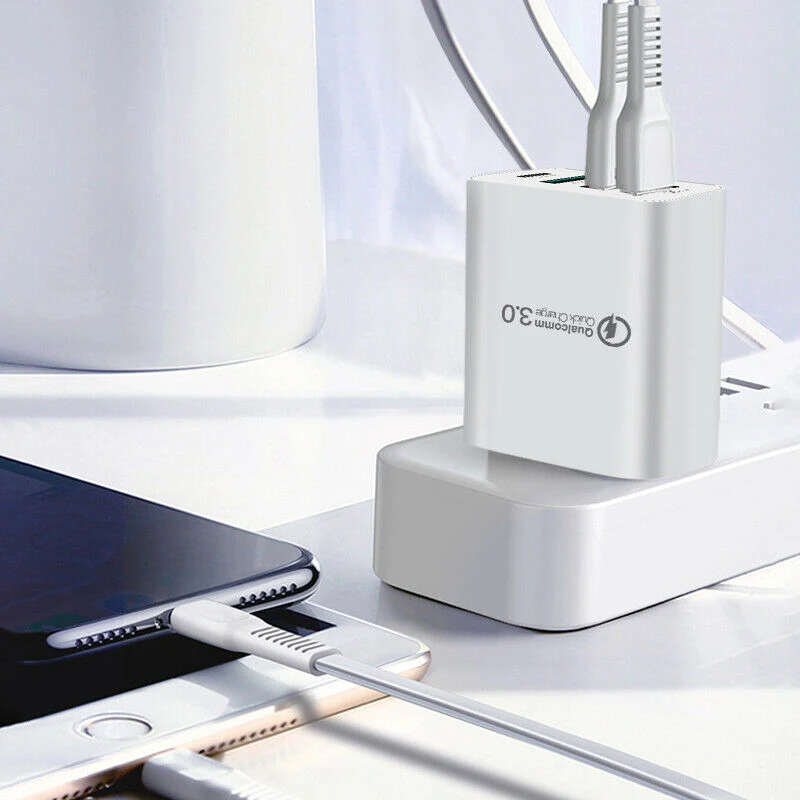 48W быстрая зарядка 3,0 type C Usb зарядное устройство адаптер для Iphone Xiaomi samsung Быстрое зарядное устройство для мобильных планшетов(штепсельная вилка ЕС