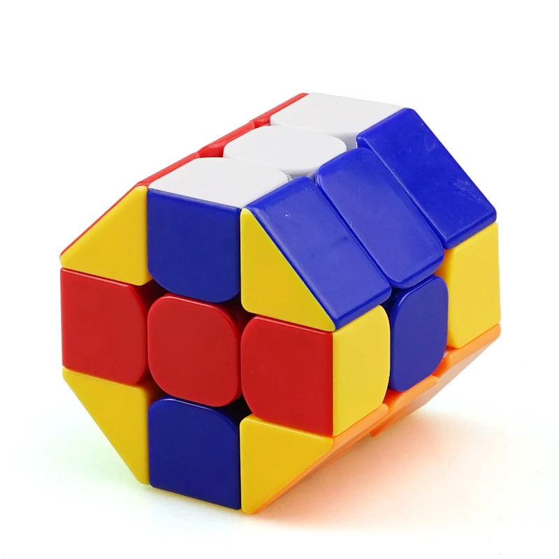 Cuber speed Heshu восьмиугольный цилиндр, волшебный куб, головоломка IQ Brain 3x3, скоростной куб, обучающий персональный детский игровой подарок, игрушки