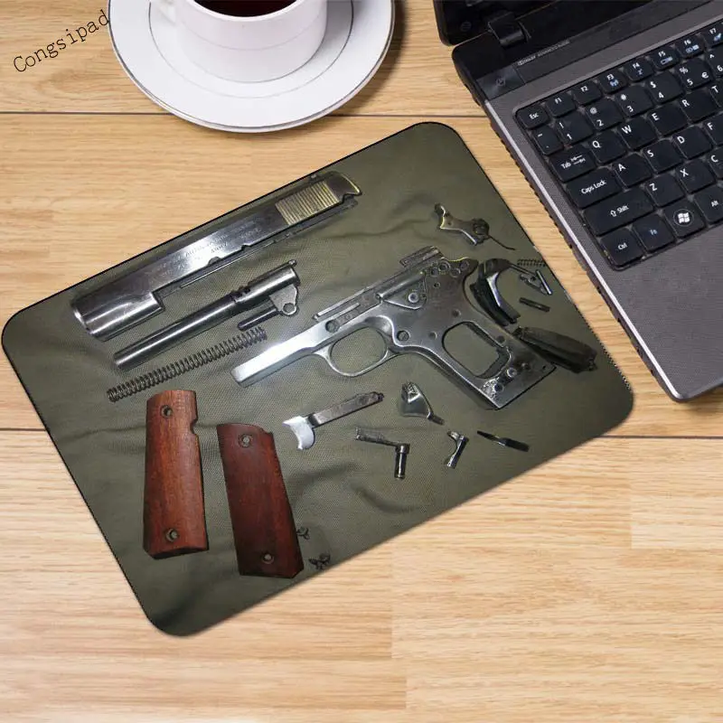Congsipad пушки часть Настройка поддержка Резиновый Большой игровой коврик для мыши