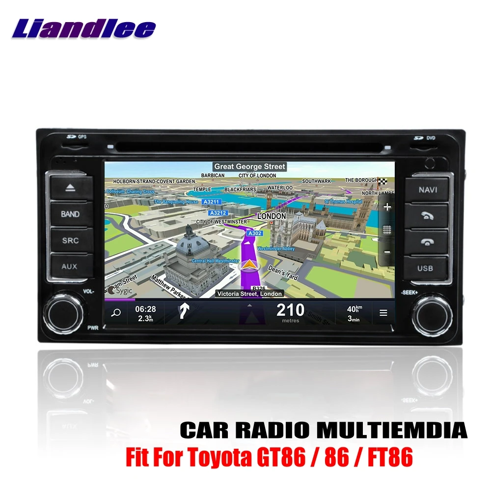 Liandlee для Toyota GT 86/FT86 2012~ Android автомобильный Радио CD DVD плеер gps Navi навигационные карты камера OBD ТВ HD экран