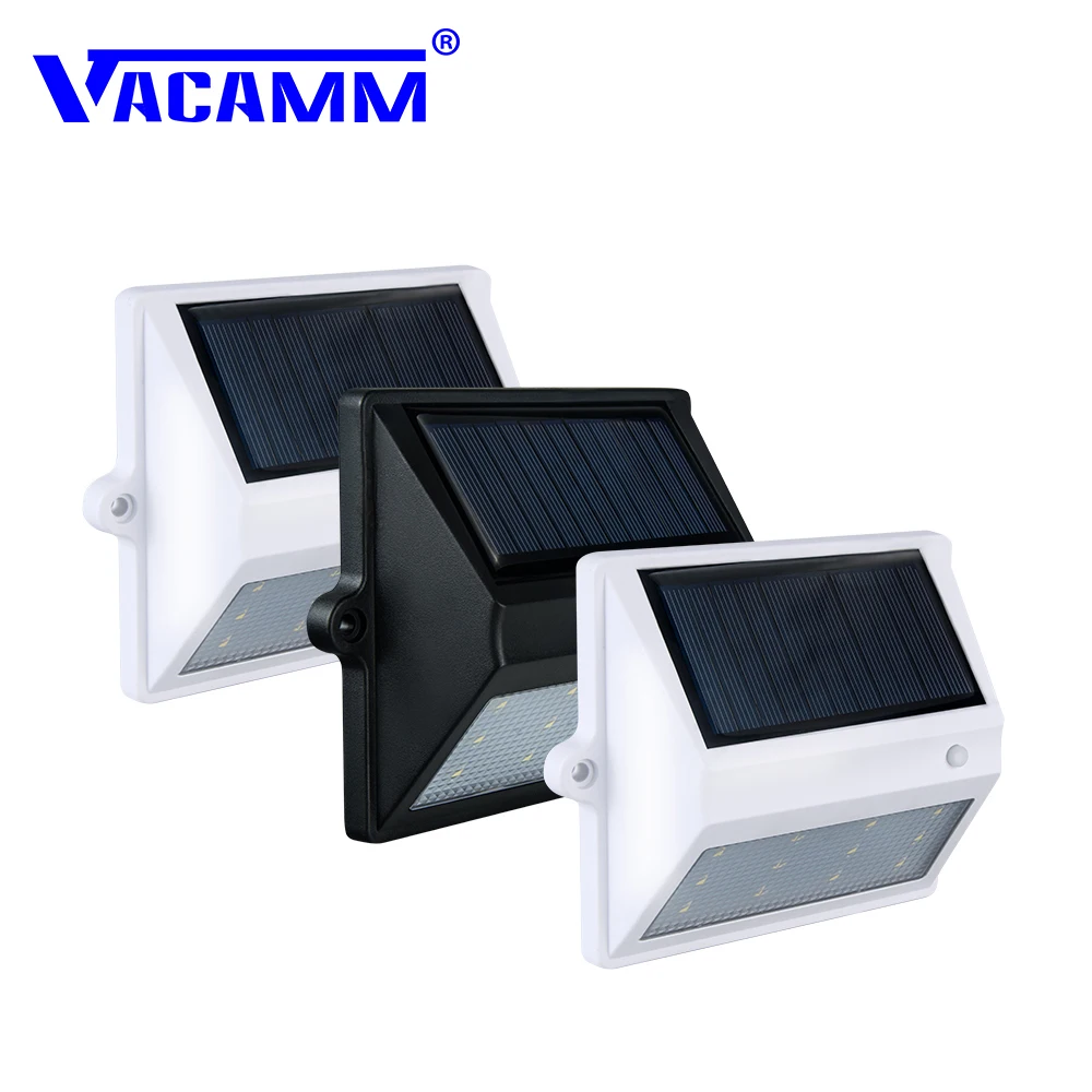 

Vacamm Led Night Light SMD 2835 8Leds 12Leds Solar Bulb Lamp With PIR Motion Sensor Nightlight IP65 Waterproof Wall Path Lights