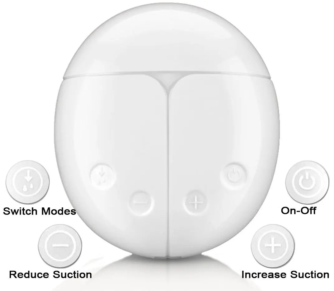 Yooap одиночный или двойной Электрический молокоотсос мощное устройство для всасывания сосков USB Электрический молокоотсос - Цвет: Белый