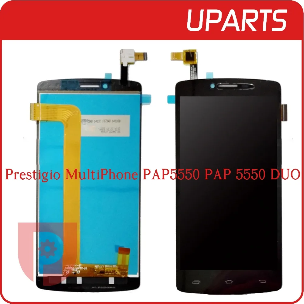 High Quality 5 5 For Prestigio MultiPhone PAP5550 PAP 5550 DUO Full Lcd Display Touch Screen