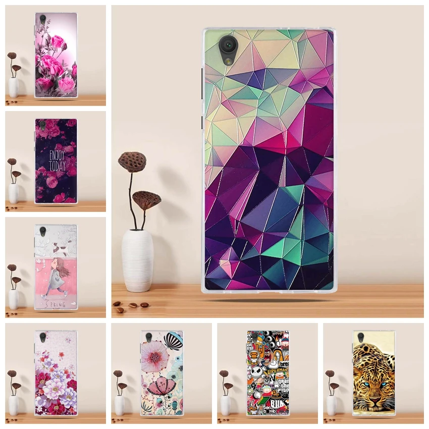 

Funda for Sony Xperia L1 Case Covers Silicone Cute TPU Soft Phon Case for Sony Xperia L1 G3311 G3312 G3313 Cover Case Coque 5.5"