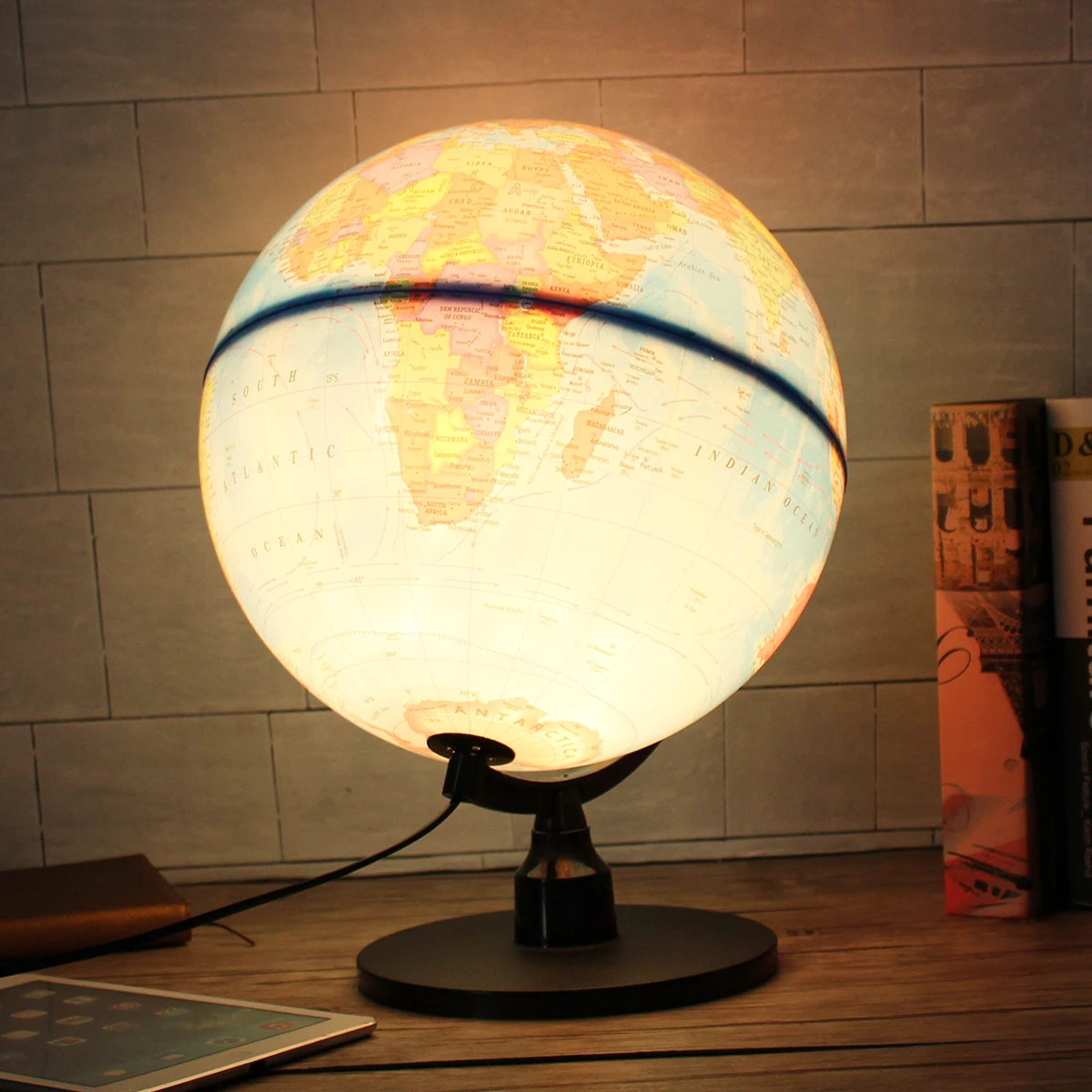 32cm World Globe Earth Ball Map 110V LED Night Lights for Home Office Desktop Bookcase Bedroom Led Night Lamp Decor Gift Light цена 32cm World Globe Earth Ball Map 110V LED Night Lights for Home Office Desktop Bookcase Bedroom Led Night Lamp Decor Gift Light цены онлайн