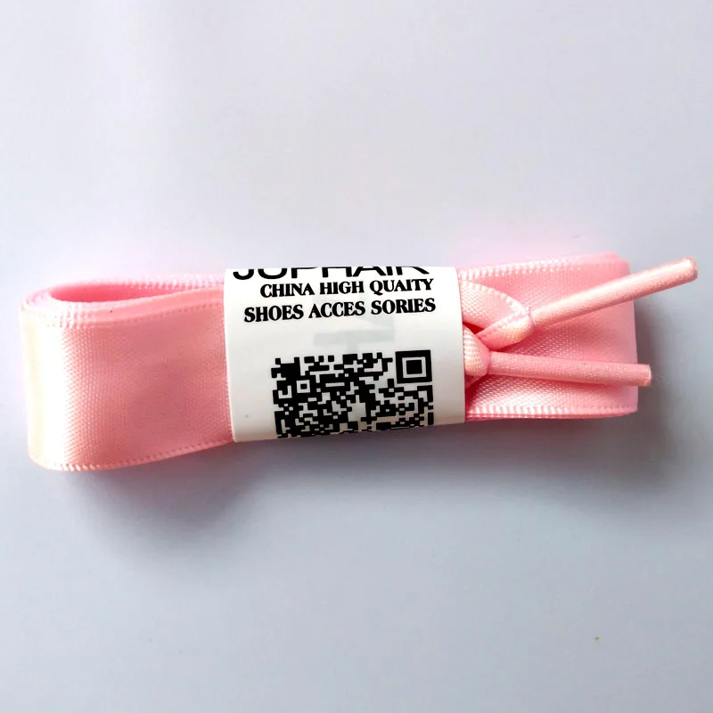 Neue 1-12 Pairs Rosa Mode Colorfu Großhandel Prinzessin Bunte Flachband Schnürsenkel Spitze Sportschuhe Seide Dame Turnschuhe schnürsenkel
