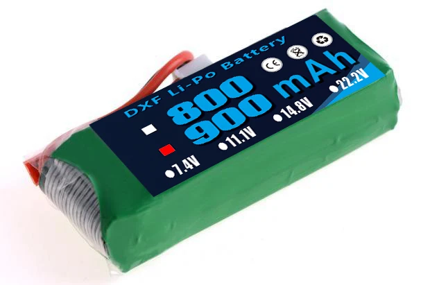 2017 DXF RC Li-Po батарея EK1-0188 11,1 V 900 mAh 20C 3 S Lipo батарея для Esky Большой LAMA HM радиоуправляемые машины самолеты вертолет