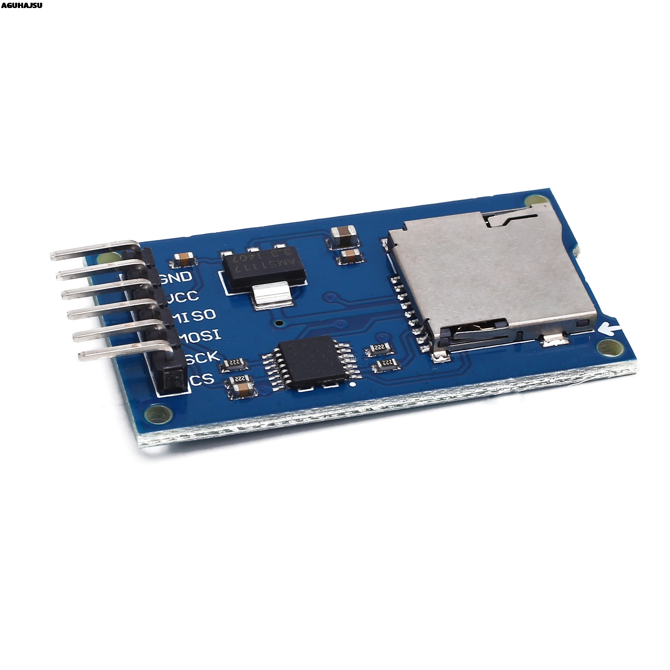 1 шт./лот Micro SD карта Мини TF кард-ридер модуль SPI интерфейсы с преобразователем уровня чип для arduino