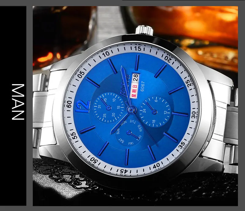 

Tevise Men Quartz Watch Automatic Date Fashion Luxury Submariner Clock Male Role Sport Business Clock Reloj Hombre