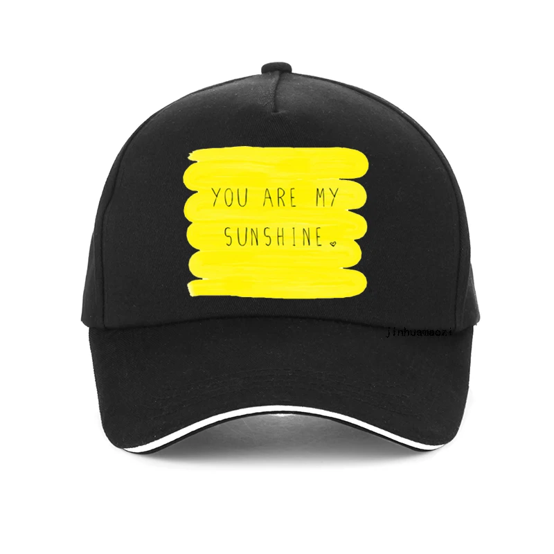 Кепка с принтом You Are My Sunshine для мужчин и женщин модная бейсболка из 100% хлопка