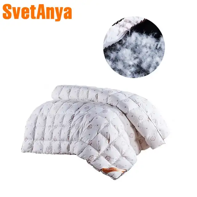 Fashion Style Duck Goose Down Duvet Comforter Quilting Winter