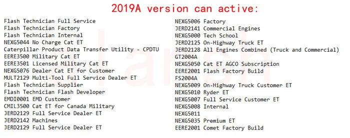 2019A электронный техник ET 2018C Keygen+ программное обеспечение для CAT ET3 V1.0 Keygen поставляется с установкой видео