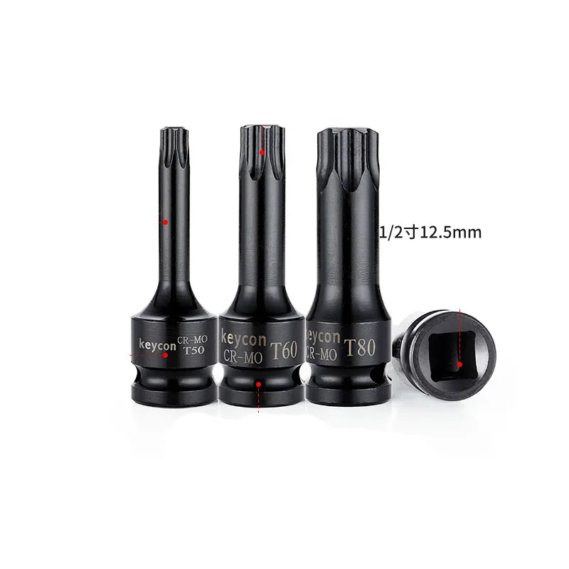 Laser Tools 4947 Air Impact Étoile Torx Bit Set sur 1/2 DRIVE T55 T60 T70 T90 T100 Laser Tools 4947 Air Impact Étoile Torx Bit Set sur 1/2 DRIVE T55 T60 T70 T90 T100