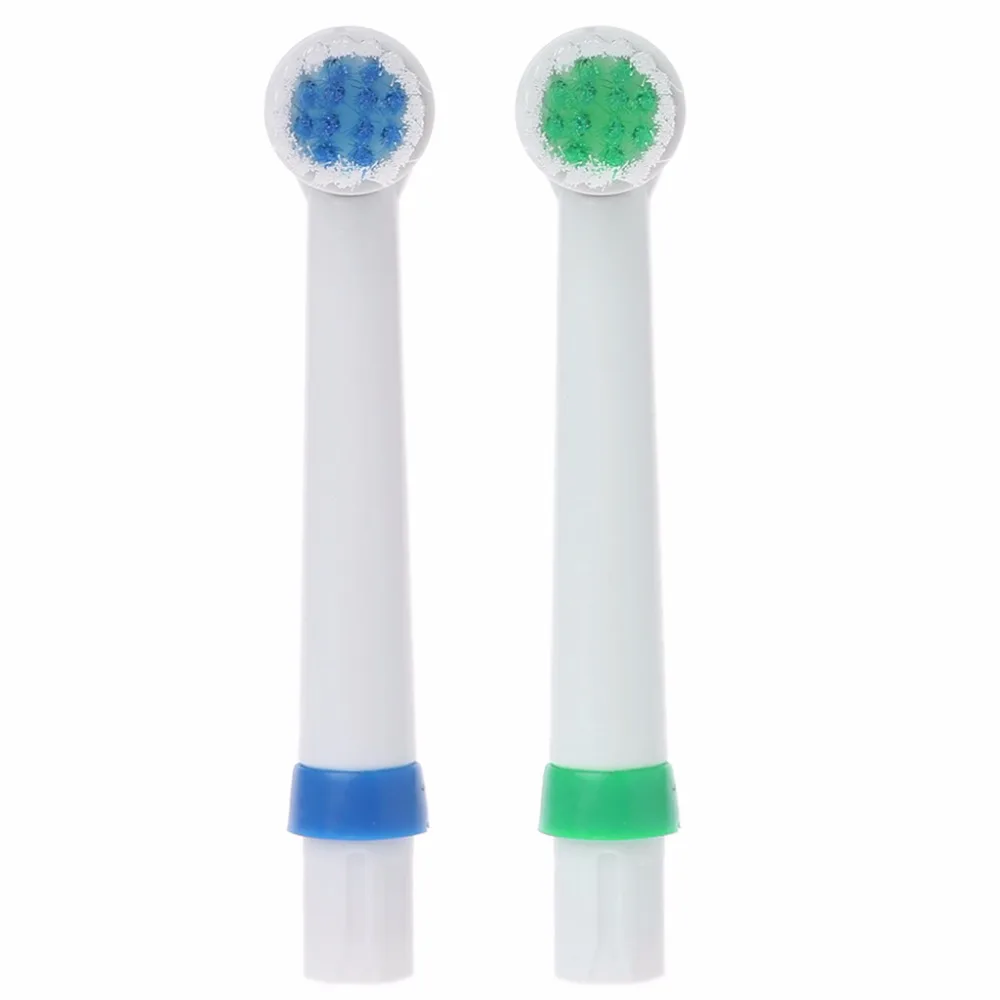 

2Pcs Electric Tooth Brush Heads Replacement Soft Bristles Plastic 8.4x1.3cm High Quality