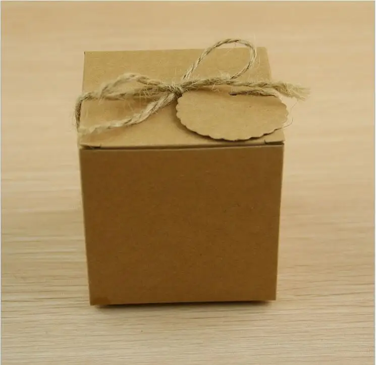 7*7*7 см Европейский Стиль Свадебный сахарный мешок бумага для поделок в стиле ретро DIY картонная коробка для конфет снэк-упаковка коробка свадебные принадлежности для вечеринок