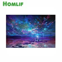 Пейзаж 5d diy алмазная живопись розовый на заказ полный квадрат Любовь небо Алмазная вышивка икона пион картина ИД Мубарак Роза