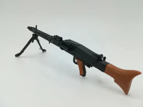 1: 6 World War II Soldier Weapon MG42 Machine Gun Model Fit 12"Action Figure Toy