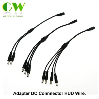 

Adapter DC Connnector 1 to 2 / 1 to 3 / 1 to 4 HUD Power Wire.