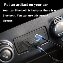 VOBERRY Bluetooth аудио стерео передатчик приемник HIFI музыкальный адаптер музыкальный домашний автомобильный адаптер 3,5 мм AUX& USB адаптер RCA 2 в 1