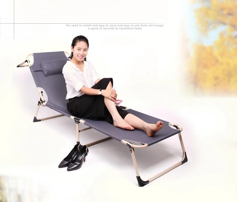 

NICE Soleil Moveis Transat Cama Plegable Mueble Patio Sofa Outdoor Salon De Jardin Garden Furniture Folding Bed Chaise Lounge