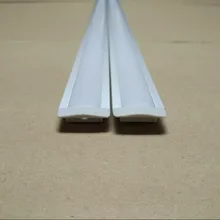 Высококачественный алюминиевый профиль для светодиодов 35x2 м с крышкой+ торцевые колпачки+ зажимы для настенного освещения и мебели