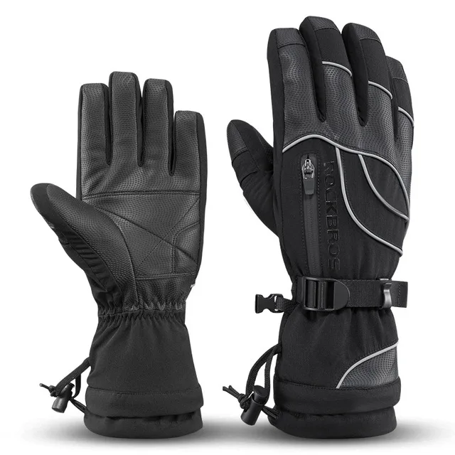 Термальные лыжные перчатки водонепроницаемые ветрозащитные для катания на лыжах сноуборде перчатки guantes para nieve зимние теплые с подогревом лыжные перчатки