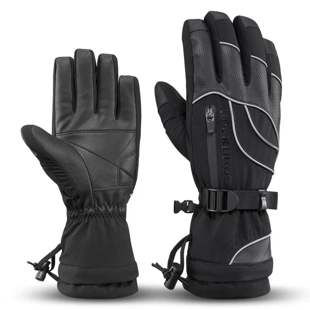 US $16.70 Thermal Ski Gloves Waterproof Windproof for Riding Skiing Snowboard Glove guantes para nieve Winter