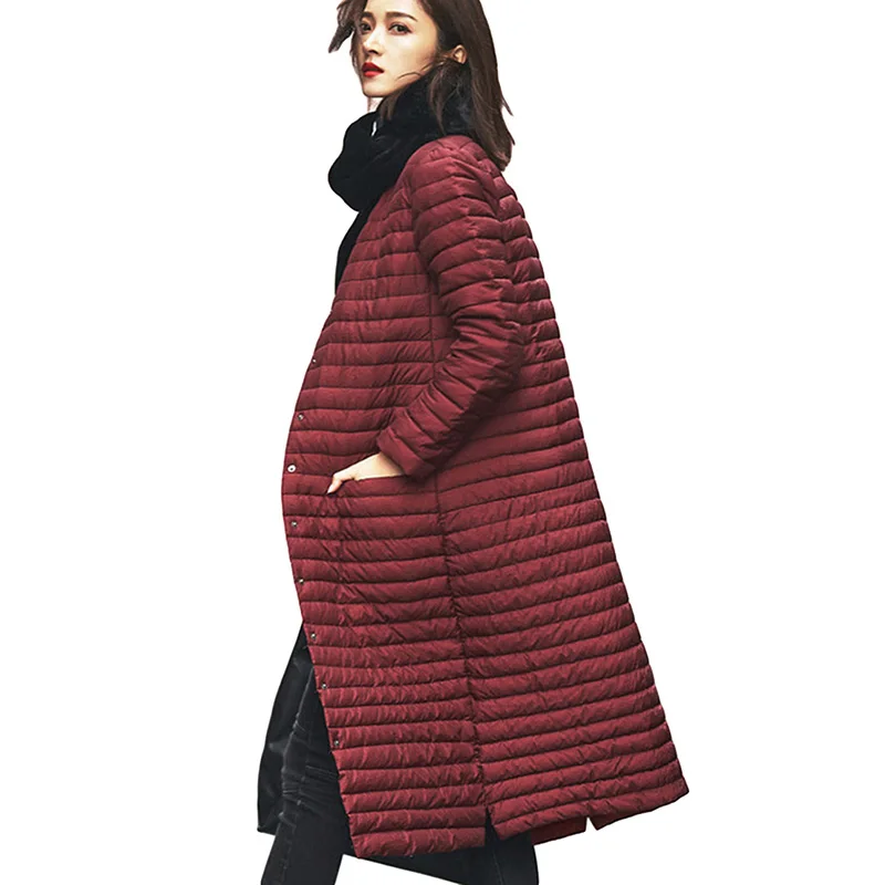 Winter Light Thin Duck Down Coats Ultra Warm White Duck Down Jacket x