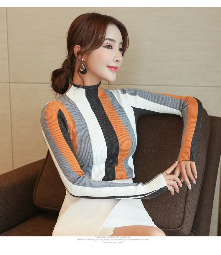 FREE SHIPPING 2021 Sweater Knit Turtleneck OG0773