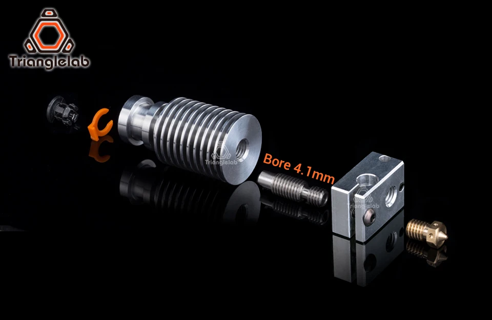 v6 para ed hotend, bocal v6 para pt100