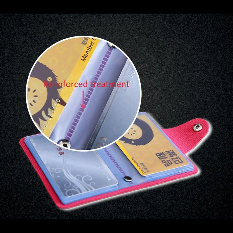 Wallet Card Holder Card Holder Credit Card Holder Credit Card Wallet Card Wallet ID Card Holder Wallet Card Bag Business Card Holder Fashion PU Leather Business Card Holder Organizer Hasp Men Women Bank Credit Card Holder Bag ID Wallet