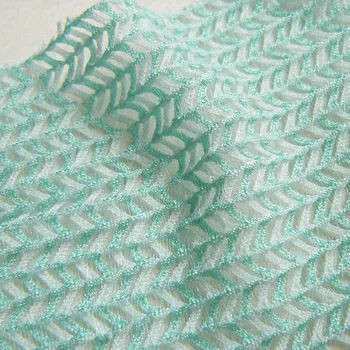 

1 yard French Unique Elegant Lace Fabric Colorful Herringbone Smooth Soft Stretch Dress Clothes Sewing Material Mesh Cloth Tissu