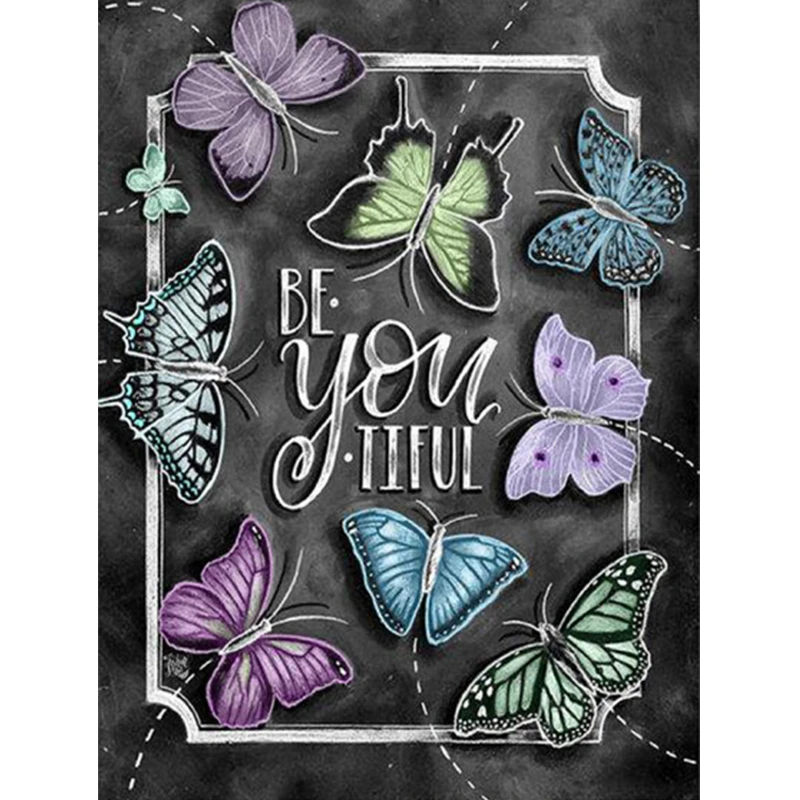 

Diamond Cartoon Hand Painted Mosaic Diamond Painting Cross Stitch Round Full Household Decoration