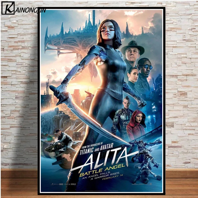 Alita Battle Angel Movie Large Poster Art Print