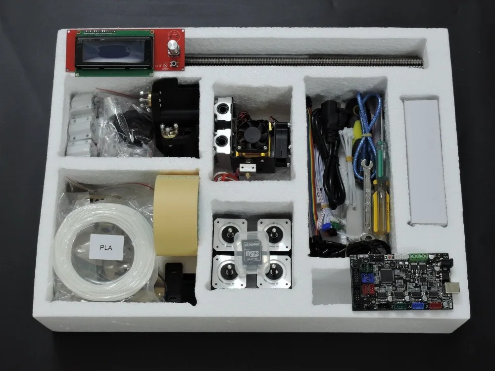 [Синтрон] Новинка! TW-101 обновление Pro& Easy 3d принтер Reprap Prusa i3 MK8 lcd,, предоставляем техническую поддержку