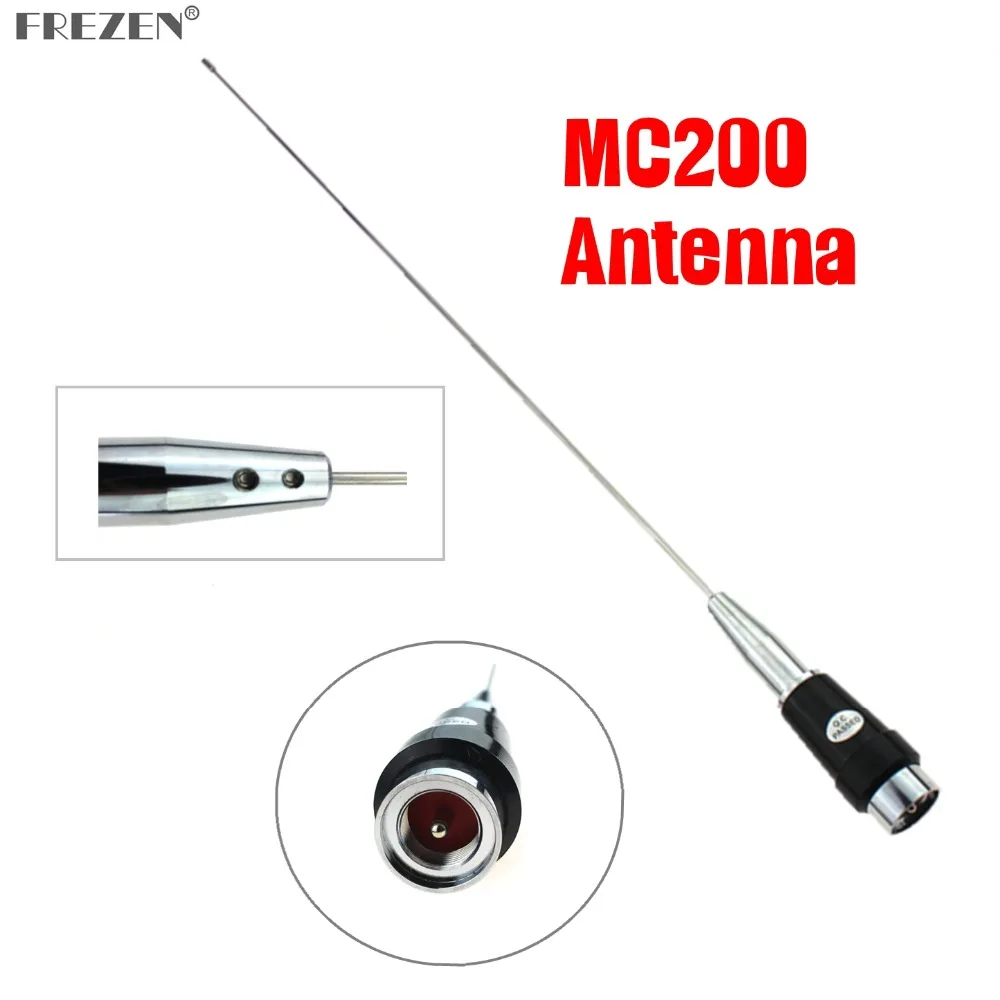 Автомобильная антенна MC200 UHF 320-500MHz 250W 57cm Мобильная радио антенна PL-259 для Ham Двусторонняя радиоприемопередатчик QYT KT8900 Anytone TYT