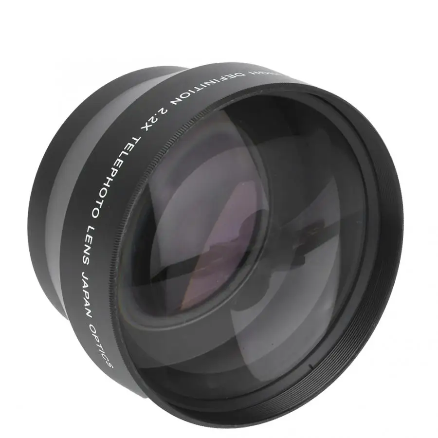67 мм 2.2X телеобъектив Универсальный для Canon Nikon Pentax Olympus sony samsung SLR камера высокой четкости металлический телеконвертер