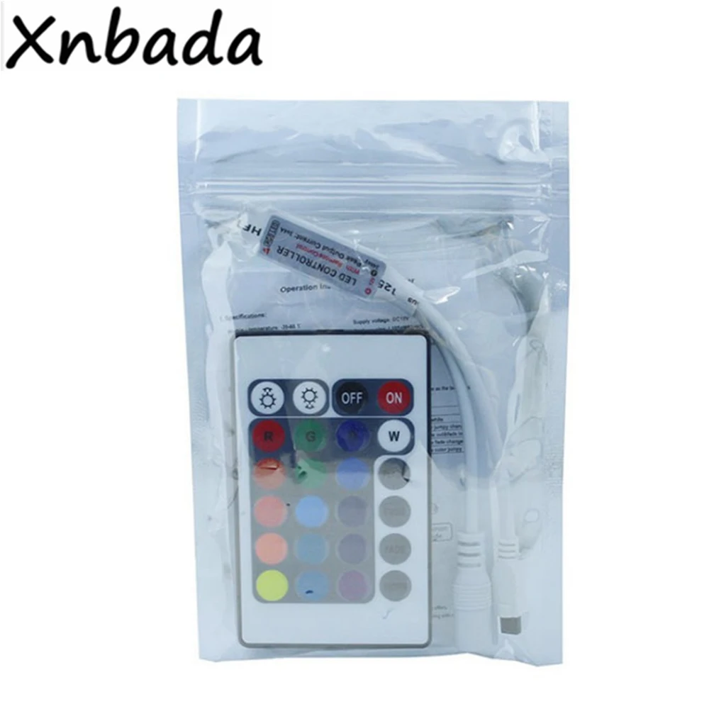 Télécommande Sans Fil IR 12 V 24 V Et Contrôleur LED RVB Boitier De Commande Rvb Pour Telecommande Smd 5050 3528 Bande Lumineuse Led Rvb 98971609