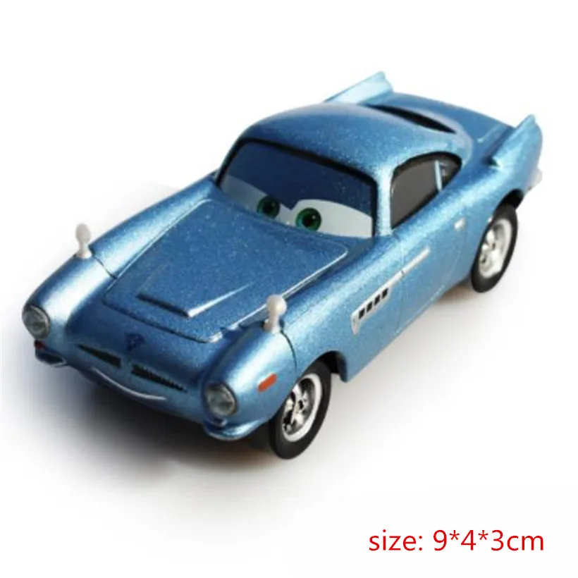 

Cars Disney Pixar Cars 2 And Cars 3 Lightning McQueen Family Finn McMissile Diecast Metal Alloy Toy Car 1:55 Brand New In Stock